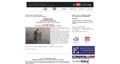 Desktop Screenshot of dc911truth.org